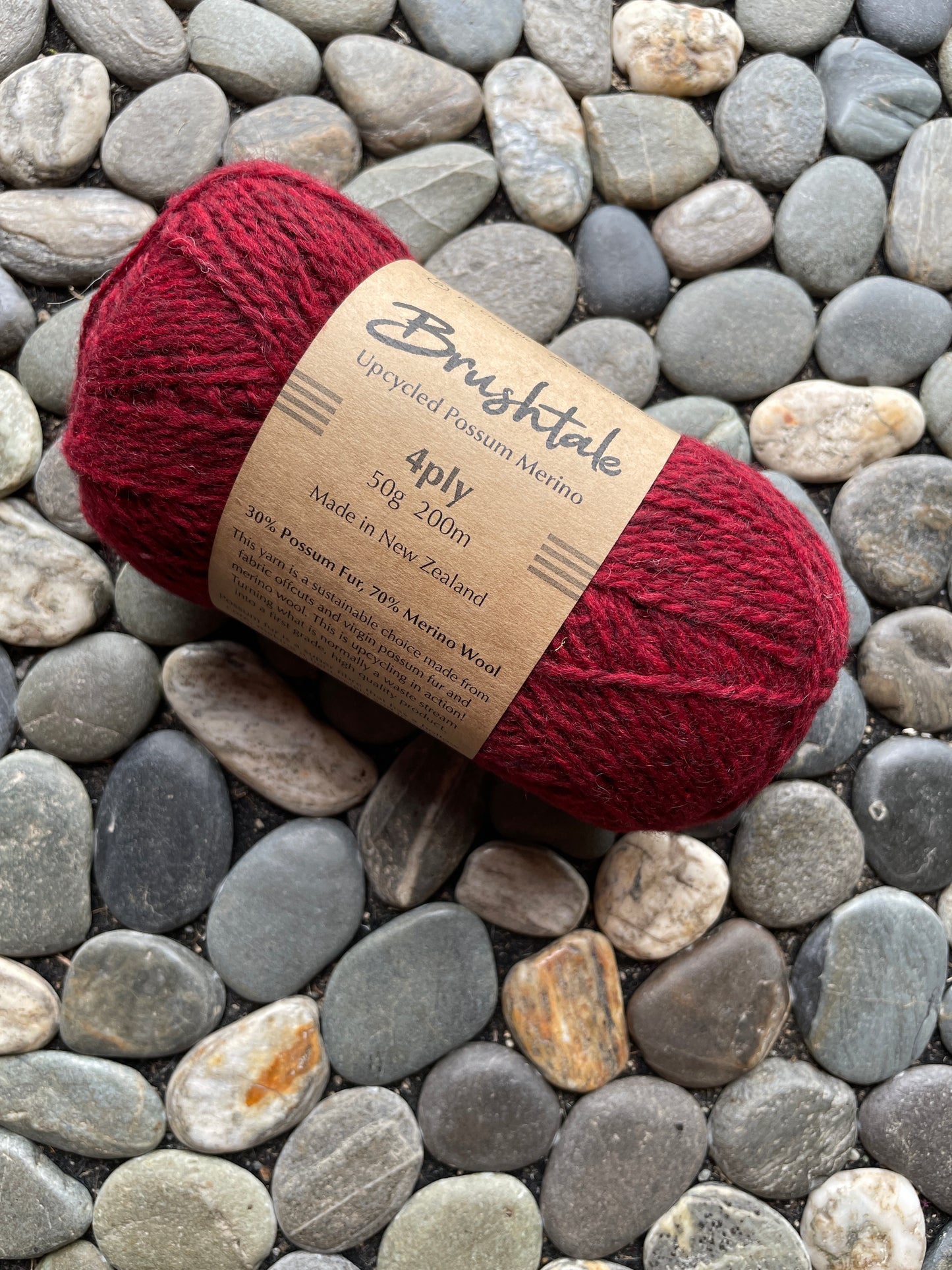 Brushtale merino possum yarn 4ply