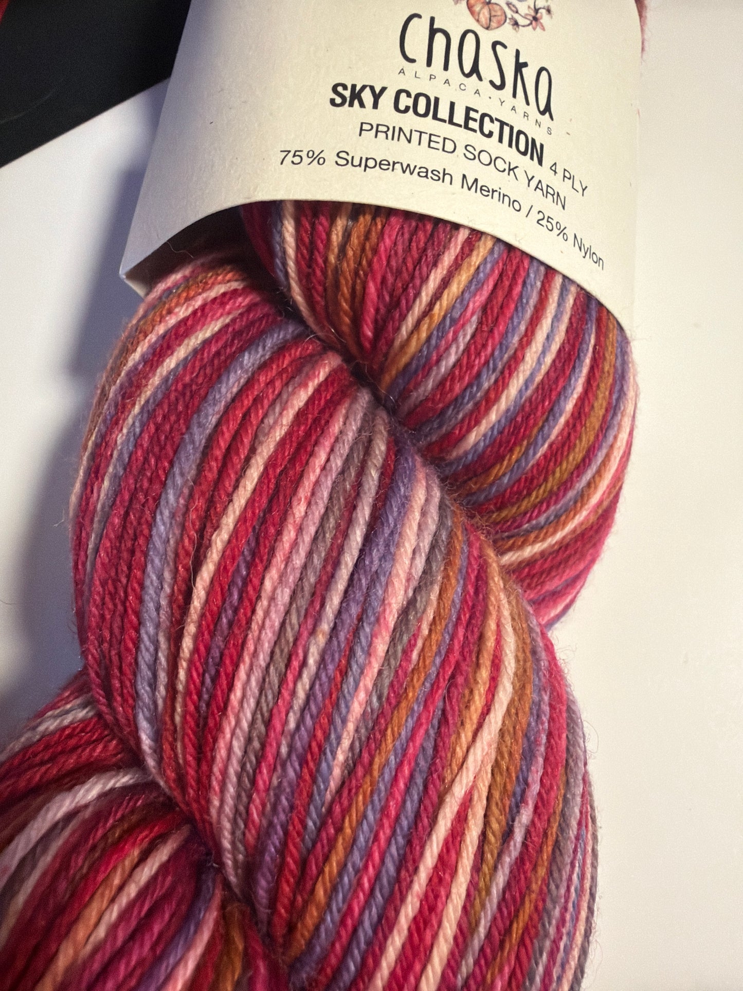 Chaska sky collection 4ply 100g