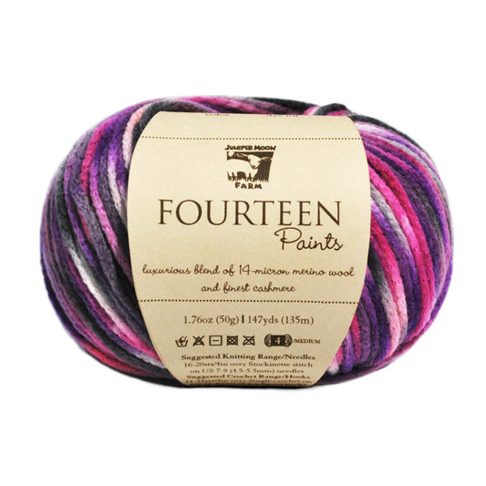 Fourteen paints or solids by Juniper Moon Farm