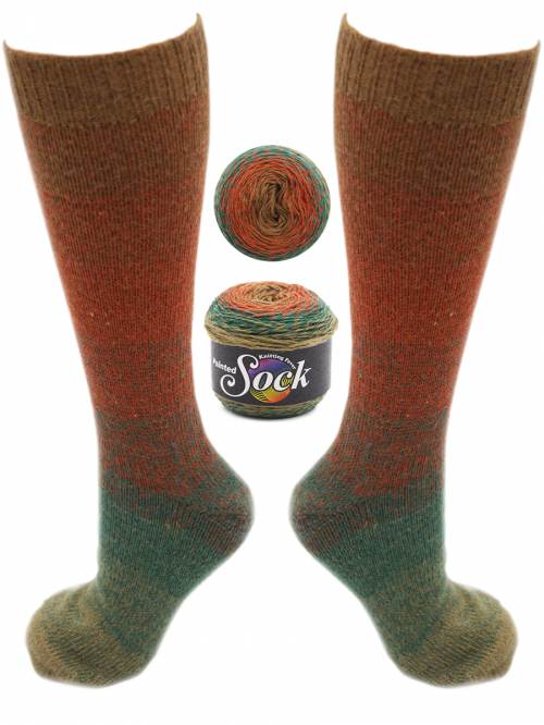 Kfi collection painted sock yarn