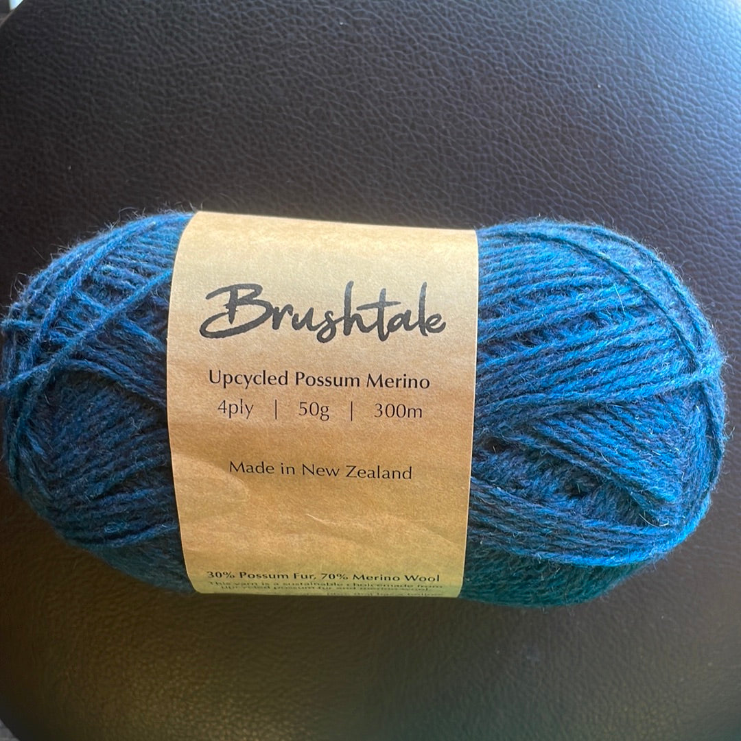 Brushtale merino possum yarn 4ply