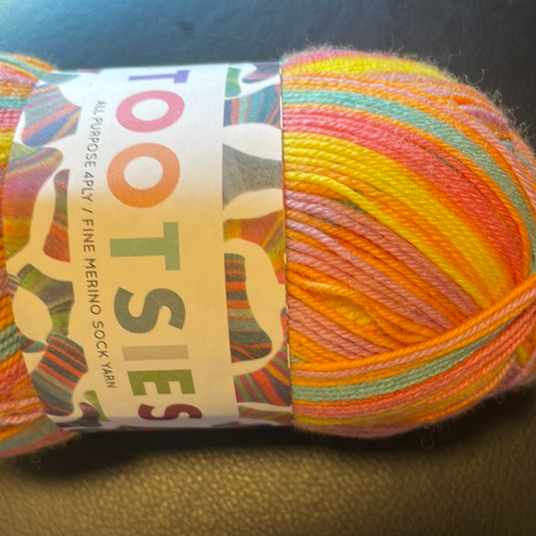 Tootsies fine merino Sock yarn